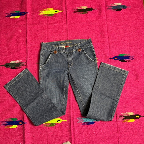 Element Women's Straight Leg Denim Jeans - Picture 2 of 12